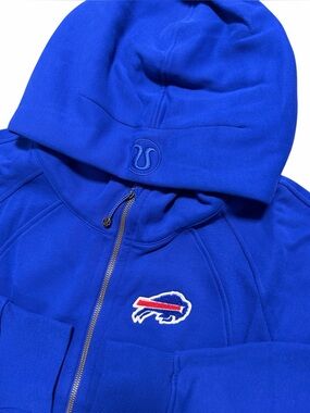 Lululemon Buffalo Bills Scuba Oversized Half-Zip Hoodie NWT XL/XXL NWT